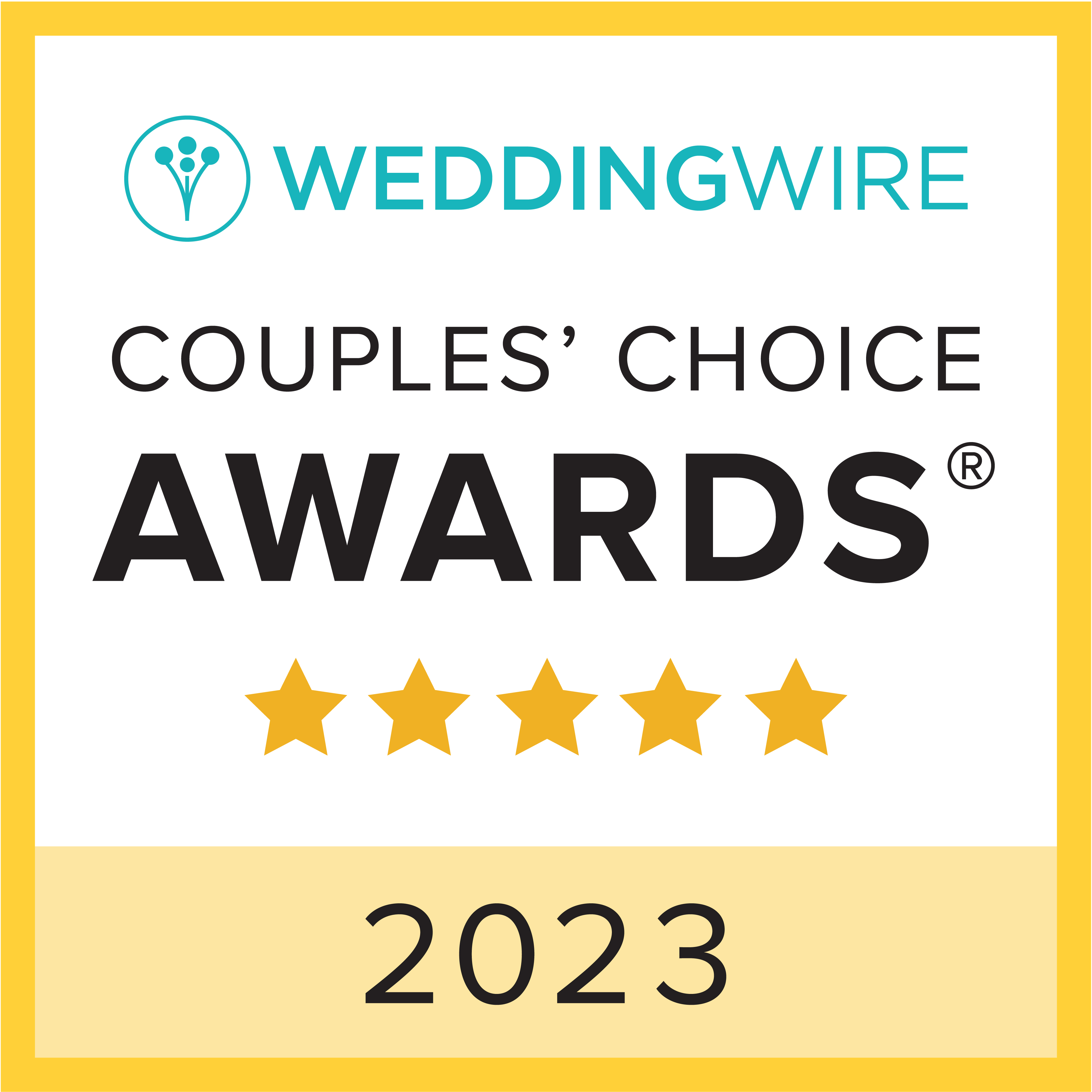 Harpist Lizary Rodriguez WeddingWire Couples Choice Award Winner 2023